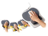 Fellowes Health-V Easy Glide gleitende Handballenauflage schwarz Preisvergleich