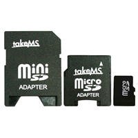 takeMS Micro SD-Card 1024MB Set inkl. 2 Adaptern (Mini, Standard) Preisvergleich