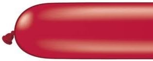 Pearl Ruby Red 260q Qualatex Modelling Balloons x 100