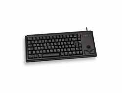 Cherry Compact-Keyboard G84-4400 Tastatur USB, 83 Tasten Trackball (Englisch)  schwarz Preisvergleich
