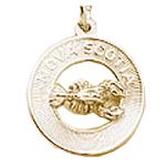 Nova Scotia Charm - 10K Yellow Gold