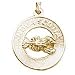 Nova Scotia Charm - Gold Plate
