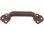 Cast Iron Gate & Door Pull Rust 9 1/8"