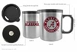 Alabama Crimson Tide 13 oz. Stainless Steel Coffee Mug ( Set of Two ) - B0002BTYHW