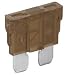 Produkt-Bild: 10 Stueck KFZ / Auto - Sicherung 19x19x5 mm 7,5A braun