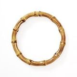Darice Purse Handle Bamboo Round Shape 7" 2 pc (Purchase Multiple of 3, $3.09 each)