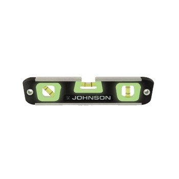 Johnson Level & Tool 007 10-Inch Glo-View Magnetic Torpedo Level