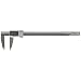 Mitutoyo ABSOLUTE 550 Series Digital Caliper, Stainless Steel, Metric, Nib Style Jaw, For Inside/Outside Measurements