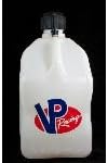 2 Pack New VP 5 Gallon White Race Utility Jugs Kit with JAZ Fuel Funnel