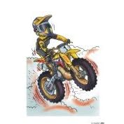 SUZUKI MOTO X KOOLART image CERAMIC MUG 280