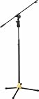 Hercules Stands MS651B Tripod Microphone Stand with 2-in-1 Clamp