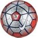 Nike Pitch Premier League Soccer Ball, Red/Silver/White, Size 4