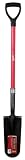 D-HANDLED TRENCHING SHOVEL - Red