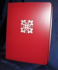 Medium Chili Pepper Red Poly Ivy Greeting Card Keeper Display Album