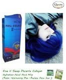 12 X Premium Permanent Hair Colour Cream Dye Bright Blue 0_33 Punk Goth