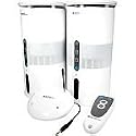 Cables Unlimited Velocity 900MHz Indoor/Outdoor Wireless Speakers with Remote - White