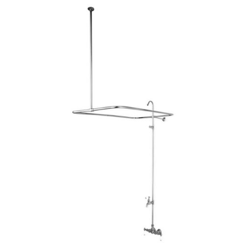 Kingston Brass CC66T1 Vintage Leg Tub Filler and Shower, Polished Chrome