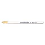 DIXON TICONDEROGA CO. / DIX00092 / Peel-Off China Marker, White, Dozen / Sold as 1 DZ