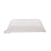 Packnwood Clear Lid For Square Mini Plate, 4'' Length x 4" Width x 0.8" Height (4 Packs of 25)