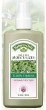 YEASUN Nature's Gate Moisturizer Oil Free Lemon Verbena - 4 fl oz
