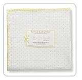 Swaddle Designs Ultimate Receiving Blanket - Bright Yellow Polka Dots