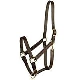 HALTER STABLE WITH SNAP, Size: COBB (Catalog Category: Equine Tack & Other Equipment:HALTERS & LEADS: LEATHER)