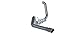 MBRP S62220SLM 5" T409 Turbo Back, Single Side Exit (No Muffler) for Ford Diesel
