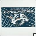 3 x 5 Feet Nashville Predators Nylon - indoor NHL Flag Made in US.