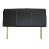 Alpha Faux Suede/Leather Headboard