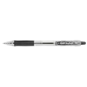Pilot Easy Touch Retractable Medium Point Black Ball Point Pens, Dozen Box, 32220