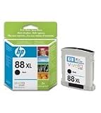 Hewlett-Packard HP 88XL Black Ink Cartridge with Vivera Ink (C9396AE#201)
