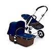 Bugaboo Cameleon Stroller - Dark BrownBase - 2007 Blue Fleece