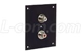 Universal Series Audio/Video Sub-Panels with RCA Couplers