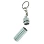 Stainless Key Ring w/ Waterproof Vial