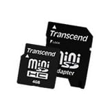 Transcend 4GB Mini SDHC Card