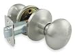 Battalion 1TPV5 Knob Lockset, Light Duty, Nickel, Privacy