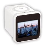 Radio reveil Hi-fi Video Inovalley RV8 Blanc