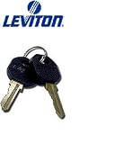 Leviton Z1000-KEY Replacement Keys for Z1000 Telecommunications Enclosures