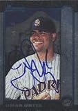 Omar Ortiz, San Diego Padres, 1999 Bowman Rookie Autographed Card