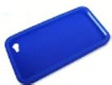 Iphone 4th Gen Black bumper and Blue Skin case for Iphone 4 compatible with Iphone 4G 16GB / 32GB + screen protector + clip on earphone + usb flexible fan for ipad notebook pc laptop new(11 colors option)