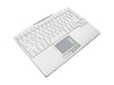 2.4GHZ Rf Wrls Mac Touchpad Keyb Cirque 2BTN Touchpad White