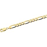 10K Yellow Gold Figaro Chain - 16 inches