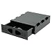 Electronics : Ibox Black 5.25' Drive Bay Box
