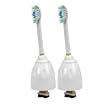 Philips Sonicare 2 Pack E-series Replacement Brush Head Compatible with Sonicare Advance, Elite & Essence Series Handles and Removes Plaque and Germs