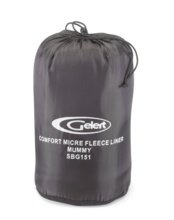Gelert Schlafsack Microfleece Inlett Rechteckform