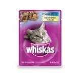 Whiskas Cat Food, Tender Bites Chicken Dinner in Juices, 3 oz (Pack of 24) by Groceries To Your Door