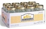 Review JARDEN HOME BRANDS  / Kerr 12PKW/M QT Can Jar