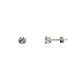 Eve's Addiction Classic 4mm Mens CZ Studs
