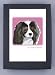 Paper Russells PAGBC588 Grrreen Boxed 6 Note Cards - Tricolor Cavalier Head SHot