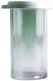 Thornton PlasticsVIAL-25C - Polystyrene, Vial with Cap, Assembled, 3 oz, PK 336